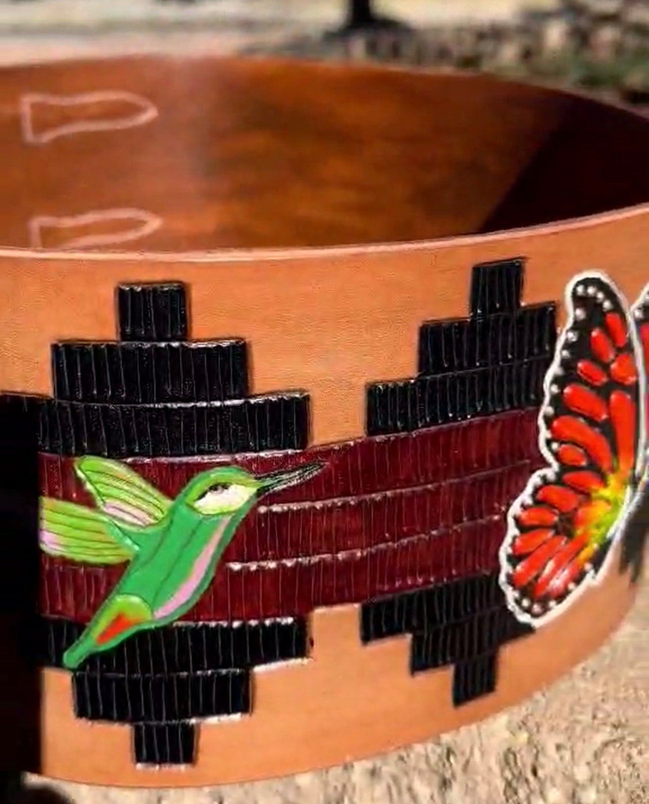 Women's Wide Custom Belt